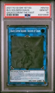 2021 Yu-Gi-Oh! Black Luster Soldier of Chaos GFTP-EN132 Ghost Rare PSA 10 #2 - Picture 1 of 1