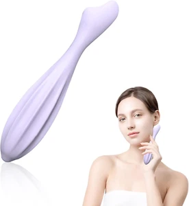 Facial Massage Roller, Silicone Face Massage Tools,Face Roller Skin Care for Sha - Picture 1 of 12