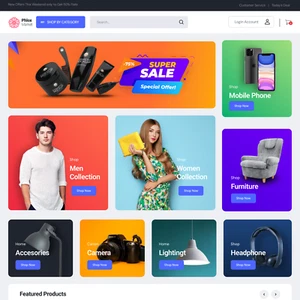 General Shop Website Design with Free VPS Web Hosting and Installation - Picture 1 of 7