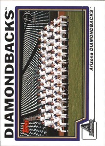 2004 Topps 1st Edition Diamondbacks Baseball Card #639 Arizona Diamondbacks TC
