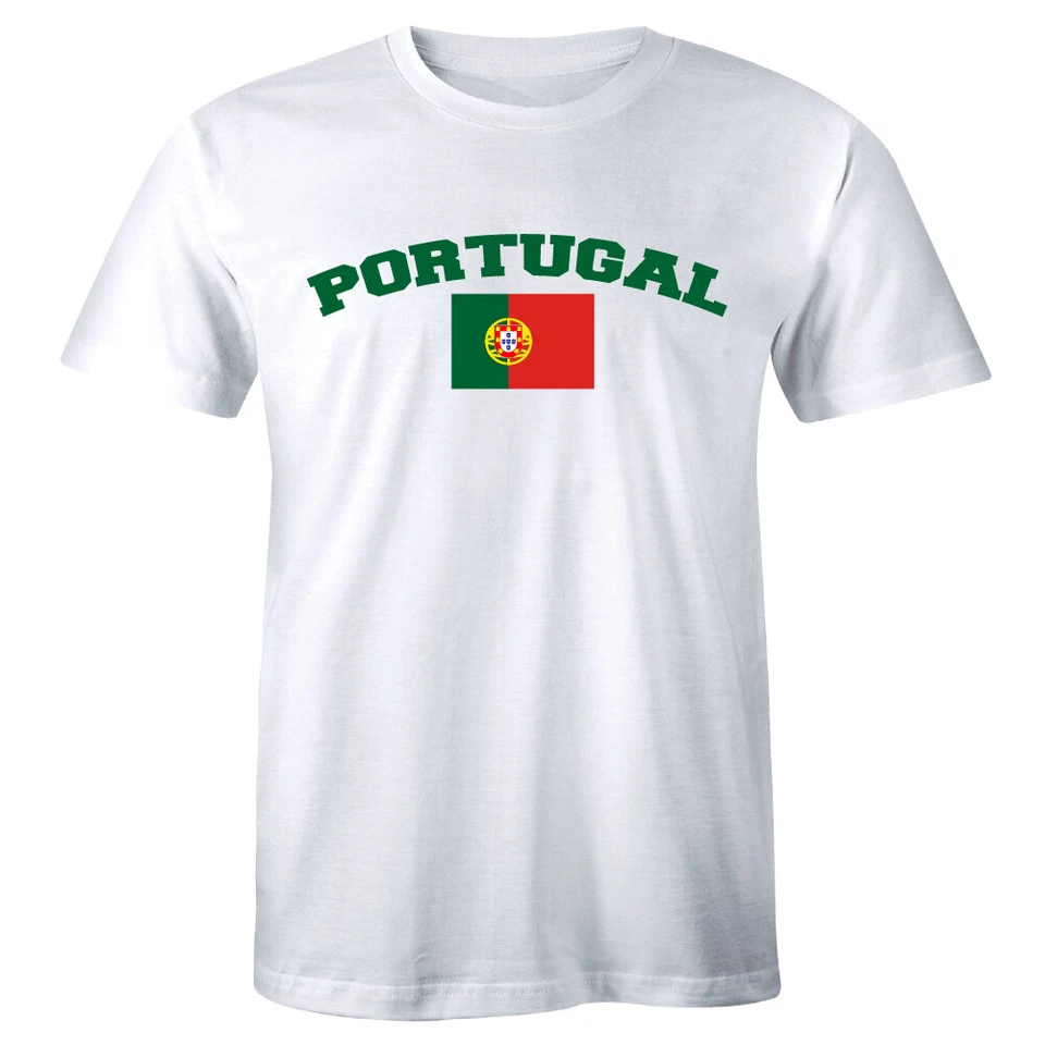 Portugal Flag - Portuguese Shirt Football Jersey Gift Men's T-shirt Tee - Image 1 of 1