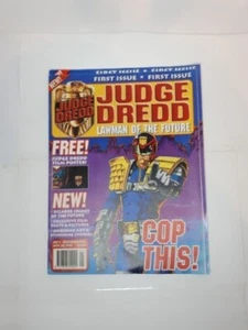 Vintage Judge Dredd Lawman Of The Future - Issue 1. With Movie Poster 1995 VG C - Bild 1 von 10