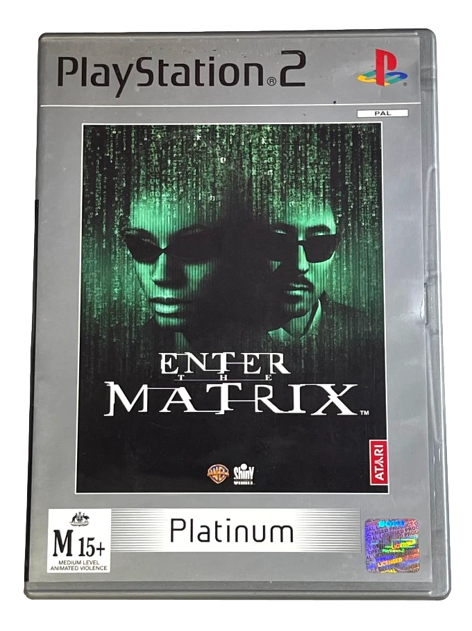 Enter The Matrix PS2 (Platinum) PAL *Complete* - Image 1 of 1