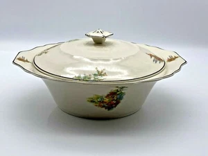 MYOTT STAFFORDSHIRE ''LYNTON COTTAGE GARDEN'' PATTERN TUREEN 1940' - Picture 1 of 12