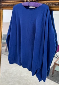Ladies Jumper "Haven" Relaxed Fit Round Neck One Size REDUCED - Picture 1 of 9