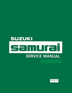 CD * Suzuki Samurai Factory Service Manual & Parts Book * 1986-1988 - Picture 1 of 5
