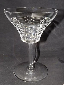 Orrefors Sweden Lead Crystal Champagne/ Sherbet Stem Draped Design Factory Flaw - Picture 1 of 3