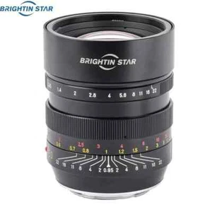 Nuovo obiettivo Brightin Star 50 mm F0.95 full frame APS-C, attacco Nikon Z - Foto 1 di 1