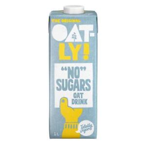 Oatly No Sugars Oat Drink - 1L (Pack of 6)