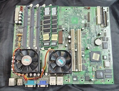 USED TYAN THUNDER LE S2518 MOTHERBOARD 2x SL5FQ P3 1Ghz 2x 512mb (B9) - Image 1 of 4