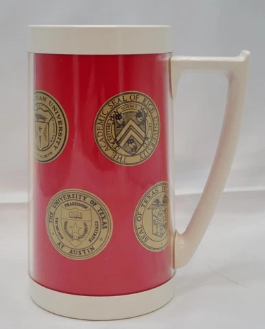 Vintage Southwest Conference Mug with seals of the schools from 1972 to 1990 Cover