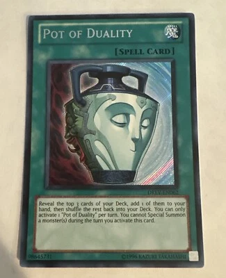 Yugioh Pot Of Duality DREV-EN062 Secret Rare Unlimited - Image 1 of 4
