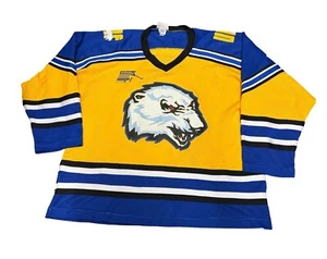Vintage University Of Alaska Fairbanks Nanooks CCHA Hockey Jersey Size XL - Picture 1 of 9