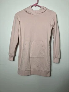 hanna andersson Tunic Sweater Sz 10 Pink Casual Comfort School Kangaroo Pocket  - Picture 1 of 2