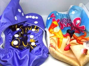 Baby Bathing Suit, Swim Diaper cover,snaps adjustable new no packaging - Picture 1 of 2