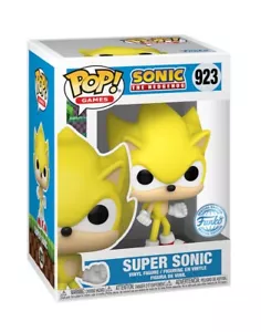 Funko Pop Sonic The Hedgehog Super Sonic Special edition #923 Brand New - Picture 1 of 5