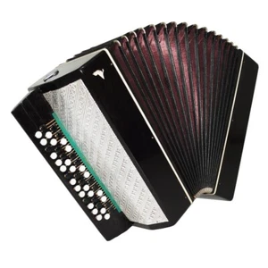 Rare Orchestral Monophon Double Сontrabass Button Accordion Ukrainian Bayan 1933 - Picture 1 of 13