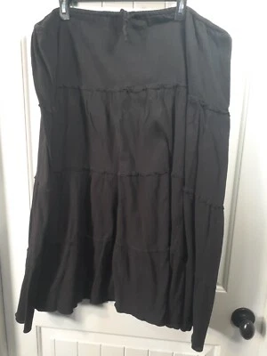 Женская коричневая длинная юбка Relativity 2x - Изображение 1 из 4