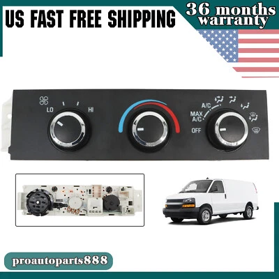 Панель климат-контроля обогревателя кондиционера 599-217 для GMC Chevrolet Express 2500 3500 - Изображение 1 из 4