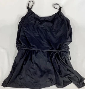 Vestido de Natación Miraclesuit Blusa Talla 8, 34B Con Aros Negro Ajustable Modesto Usado en Excelente Condición - Imagen 1 de 4