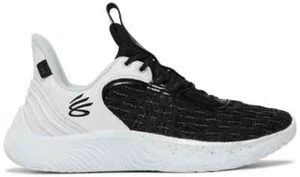 3025631 103 Under Armour Curry Flow 9 Team White Black Size 13 Men's - Picture 1 of 5