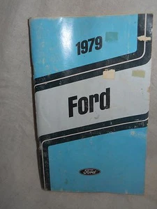 1979 Ford   Owner's Guide (1978  Paperback, Illustrated) FPS-365-10279-A - Bild 1 von 9