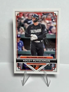 2023 Topps Flagship Collection #68 Adley Rutschman Rookie RC Orioles - Picture 1 of 2