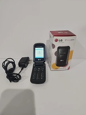 Teléfono celular plegable LG Envoy II UN161 negro (celular de EE. UU.) raro - USADO Foto 1 de 4