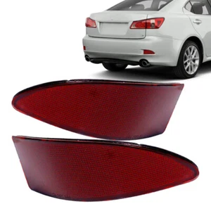 Pair Left+Right Rear Bumper Reflector Light For Lexus IS250 IS350 2006-2013 - Picture 1 of 14