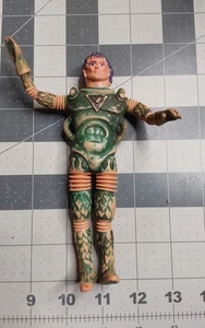 1968 Colorforms Outer Space Men Alien Modellino Comandante Cometa - Foto 1 di 6