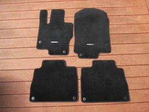 Mercedes Benz GLE Black Floor Mats A167-680-6101-9F87 OEM 4 Piece Set - Picture 1 of 15