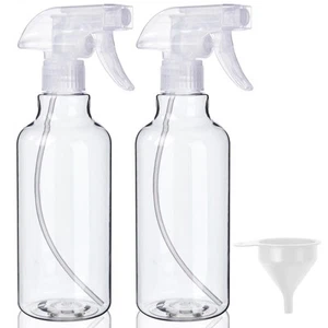 Plastic Spray Bottles (2-Pack, 16.9 Oz) Heavy Duty Spraying, Mist & Stream, E... - Picture 1 of 7