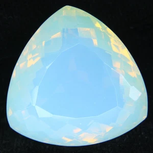 81.80 Ct Trillion Cut Blue Opal Stunning Loose Gemstone For Jewelry Making - Picture 1 of 5