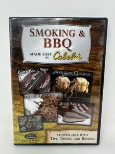Smoking & BBQ Made Easy By Cabelas Tips & Tricks DVD New Sealed - Imagen 1 de 8