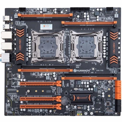 Scheda Madre Eatx X99 Doppia Cpu Lga 2011 V3 Xeon 8 X Ddr4 Ecc Server Pc_ - Immagine 1 di 4