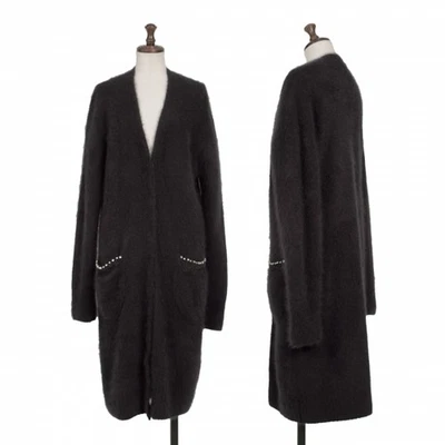 Cárdigan largo tejido peludo diseño adorno bolsillo TSUMORI CHISATO talla 2 (K-137... Foto 1 de 4