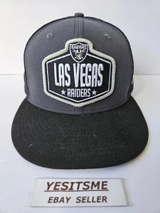 New Era 9Fifty Las Vegas Raiders 2021 Draft Day SnapBack Trucker Mesh Hat - Bild 1 von 10