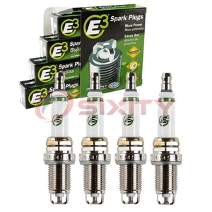 4 pc E3 Spark Plugs for 2007-2018 Toyota Yaris 1.5L L4 Ignition Wire my - Picture 1 of 5