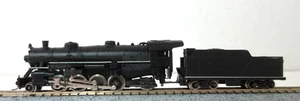 N Scale Atlas 2180 Unlettered 2-8-2 Mikado Steam Locomotive - Picture 1 of 10
