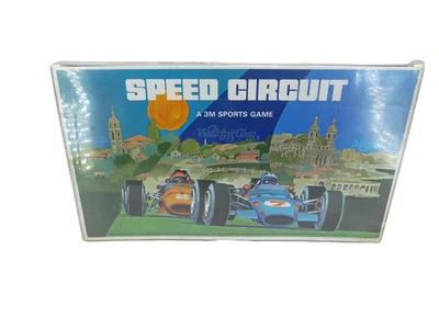 Altes Speed Circuit Formel 1 Rennauto  Spiel Brettspiel Gesellschaftsspiel 1971 - Bild 1 von 4