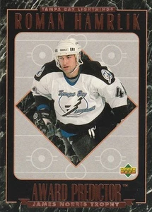 Roman Hamrlik 1995 Upper Deck insert Award Predictor card # H39 - Picture 1 of 2