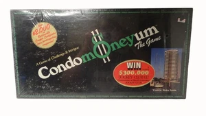 Vintage CondoMoneyum The Game Board Game 1985 New Sealed - Picture 1 of 6