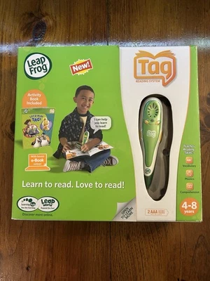 ⭐️💥🌟PRICE DROP 🌟💥⭐️ LeapFrog TAG Reading System, Green Plus 19 Books - Image 1 of 4