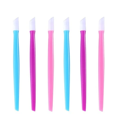  30 Pcs Rubber Nail Cuticle Cleaner Ongles Repousse Cuticule Professionnel - Photo 1/4