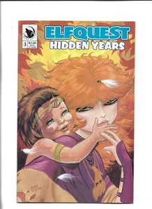 ELF QUEST: HIDDEN YEARS #3 WARP GRAPHICS 1992 FN COMBINE SHIP - Picture 1 of 2