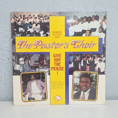 Новый запечатанный! ГАРОЛЬД САТТОН и ХОР ПАСТОРА Хвалите Его! 1987 ЕВАНГЕЛИЕ - Изображение 1 из 3