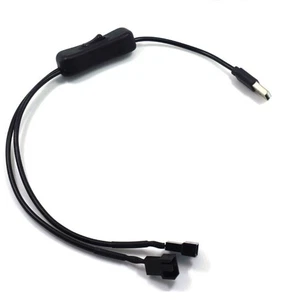 USB to 3/4-Pin 5V PWM CPU for Case Fan Connector USB to 3Pin/4Pin with ON/Off To - Picture 1 of 8