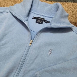 Polo Ralph Lauren Golf Quarter Zip Pullover Light Blue Women Small - Picture 1 of 9