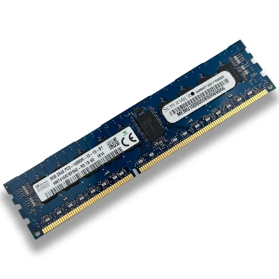 SK HYNIX 8Gb 2Rx8 DDR3-1866MHz (PC3-14900R) Server Memory RAM HMT41GR7BFR8C-RD - Image 1 of 2