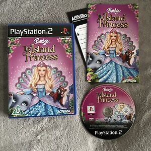 Barbie As The Island Princess - Playstation 2 PS2 Game - Complete With Manual
